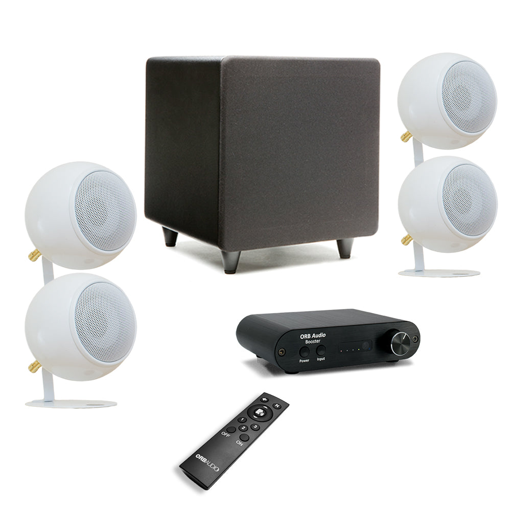 BOOSTER 2 Soundbar - Dialogue Clarity In Larger Rooms With EZ Voice Pearl White / Bluetooth & Wireless Subwoofer Adpater / Definitive Technology BOOSTER 2 Soundbar - Dialogue Clarity In Larger Rooms With EZ Voice Pearl White / Bluetooth & Wireless Subwoofer Adpater / Definitive Technology