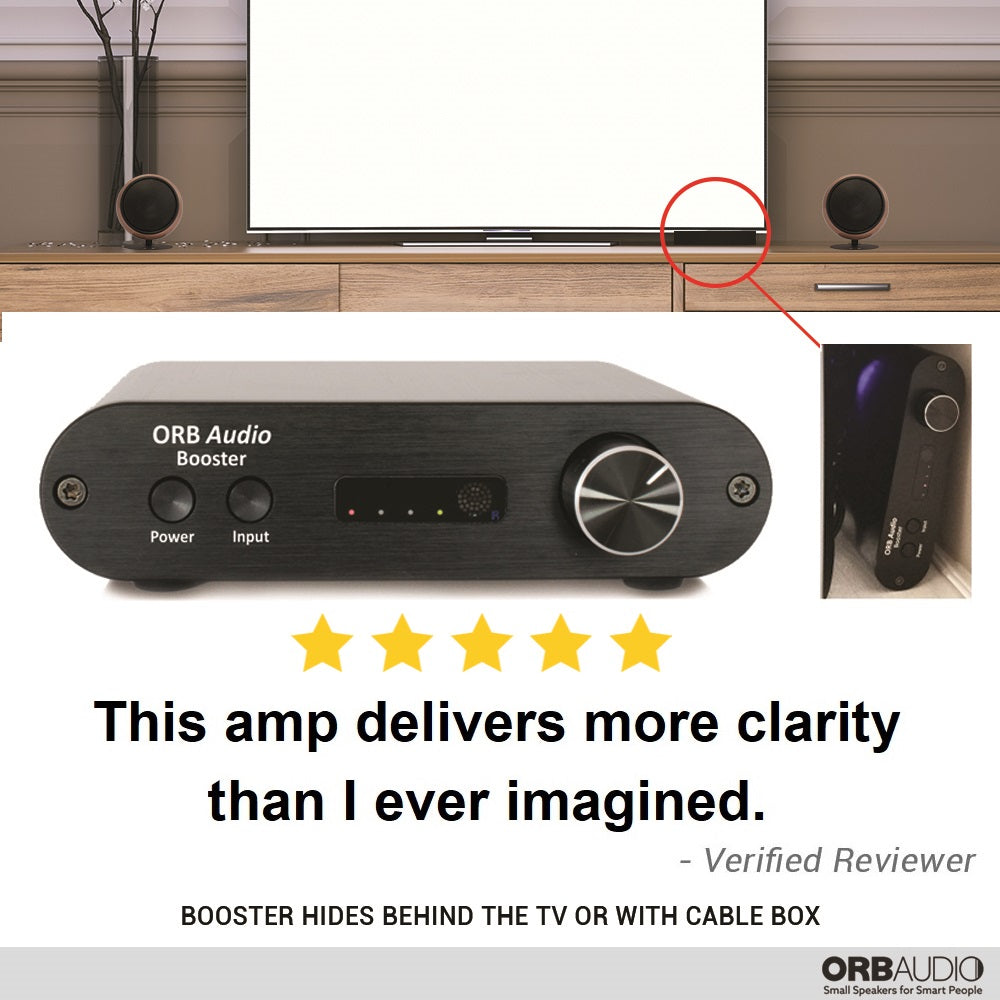 Booster Mini Integrated Amplifier None / Wire Bundle - All of the Above Booster Mini Integrated Amplifier None / Wire Bundle - All of the Above