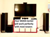 ORB mod 4 center channel with tower speakers